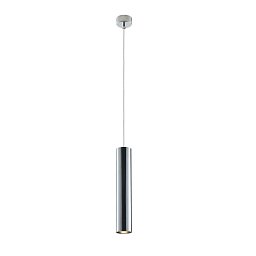 Obrázek pro produkt Závěsné svítidlo Fluke, kruhové, chrom, 1 x GU10, 5,5 x 6 x 200 cm - FANEUROPE