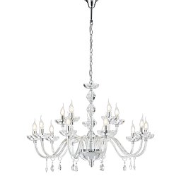 Obrázek pro produkt Závěsné svítidlo Riflesso chrom, 15xE14, 94 x 140 cm - FANEUROPE