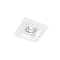 Obrázek pro produkt Zápustné svítidlo SPETTRO, sádra, hranaté, bílé, 35 W - FANEUROPE
