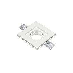 Obrázek pro produkt Zápustné svítidlo SPIRIT, hranaté, sádra, bílá, 35 W, 10 x 3 cm - FANEUROPE