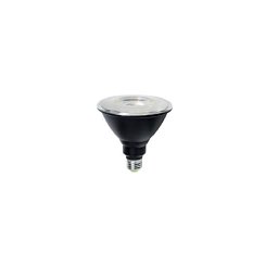 Obrázek pro produkt Žárovka LED PAR30 černá E27, 10 W, 750 lm, 3000 K, 38°, 95 x 80 mm, 25 000 h, CRI 80 - FANEUROPE