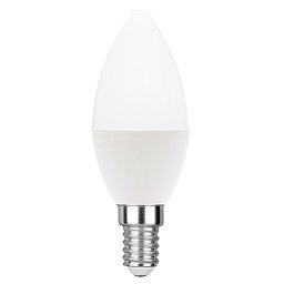 Obrázek pro produkt Žárovka LED CANDELA E14, 6 W, 510 lm, 6500 K, 180°, 37 x 99 mm, 15 000 h, CRI 80 - FANEUROPE