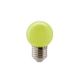 Obrázek pro produkt Žárovka LED E27, 1 W, 200 lm, žlutá, 300 °, 45 x 69,5 mm, 15 000 h, CRI 80 - FANEUROPE