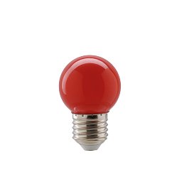 Obrázek pro produkt Žárovka LED E27, 1 W, 200 lm, rossa, 300 °, 45 x 69,5 mm, 15 000 h, CRI 80 - FANEUROPE