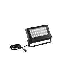 Obrázek pro produkt Venkovní reflektor, LED, AGILITY, RGBW, černá, 26.5 x 5 x 19.5 cm - FANEUROPE