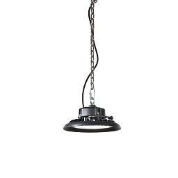 Obrázek pro produkt Průmyslové závěsné svítidlo HIGH‑BAY AVATAR, černý hliník, 100 W, 4000 K, IP65 - FANEUROPE