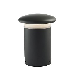 Obrázek pro produkt Sloupkové svítidlo PALO LED BITT antracit, hliník, 10 W, 1200 lm, CCT, IP65, 27,5 x 20,9 cm - FANEUROPE