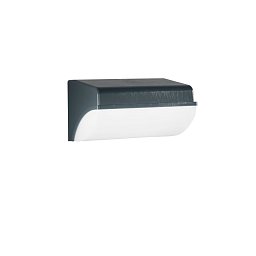 Obrázek pro produkt Venkovní nástěnné LED svítidlo BORDER antracit, polykarbonát, 30 W, 3550 lm, 4000 K, IP65, 12,8 x 26,2 x 13 cm - FANEUROPE