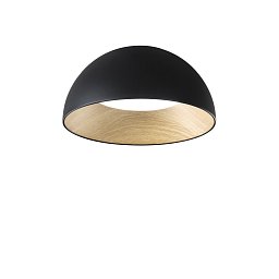 Obrázek pro produkt Stropní LED svítidlo COCO černá, 40 W, 5250 lm, CCT, 50 x 29 cm - FANEUROPE