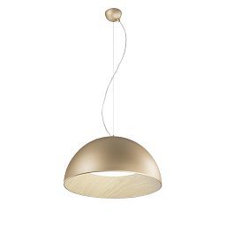 Obrázek pro produkt Závěsné LED svítidlo COCO zlatá, 40 W, 5250 lm, CCT, 50 x 187 cm - FANEUROPE