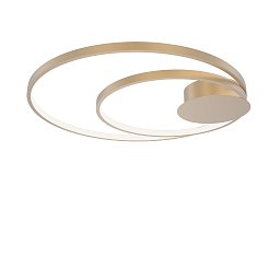 Obrázek pro produkt Stropní LED svítidlo DIEM zlatá, 40 W, 5440 lm, CCT, 20 x 9 x 61,5 cm - FANEUROPE