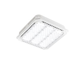 Obrázek pro produkt Venkovní stropní svítidlo ENERGY bílá, hliník, 80 W, 11100 lm, 4000 K, IP65, 34,8 x 34,8 x 7,6 cm - FANEUROPE