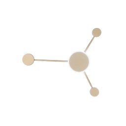 Obrázek pro produkt Nástěnné LED svítidlo ETERE zlatá, 12 W, 1620 lm, CCT, 53 x 46 cm - FANEUROPE