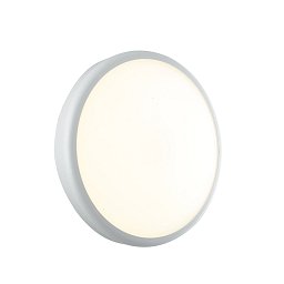 Obrázek pro produkt Venkovní nástěnné svítidlo LED EVER bílá, polykarbonát, 28 W, 3750 lm, 3000/4000 K, IP65, 30 x 7,8 cm - FANEUROPE