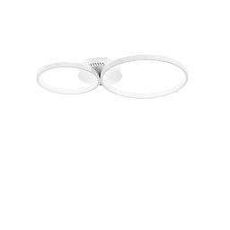 Obrázek pro produkt Stropní LED svítidlo FREDY bílá, 30 W, 4370 lm, CCT, 60 x 35 x 6,5 cm - FANEUROPE