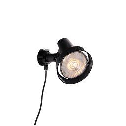 Obrázek pro produkt Venkovní reflektor LED GRUBB černá, plast, 1xE27, 15 W, 1100 lm, 4000 K, se zápichem, 20,03 x 15,12 cm - FANEUROPE