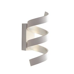 Obrázek pro produkt Nástěnné svítidlo LED HELIX bílá/stříbrná, 9 W, 720 lm, 4000 K, 10 x 13,5 x 26 cm - FANEUROPE