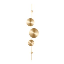 Obrázek pro produkt Nástěnné LED svítidlo IDOL zlatá, 33 W, 3720 lm, CCT, 30,5 x 9 x 140 cm - FANEUROPE