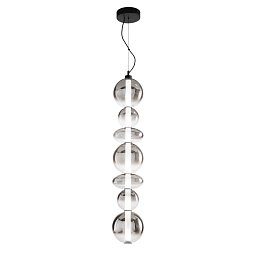 Obrázek pro produkt Závěsné LED svítidlo KEMET černé 40W 4000lm 3000K 117,5 x 154,5 cm - FANEUROPE