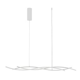 Obrázek pro produkt Závěsné LED svítidlo KINETIC bílá, 40 W, 5100 lm, CCT, 117,2 x 6 x 105 cm - FANEUROPE