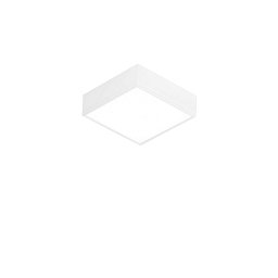 Obrázek pro produkt Stropní LED svítidlo KLIO bílá, akrylát/hliník, 22 W, 3000 lm, 3000K/4000K, 16,7 x 16,7 x 5,05 cm - FANEUROPE