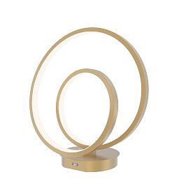 Obrázek pro produkt Stolní lampa LED LIEVE zlatá 24 W 2340 lm CCT 18 x 10 cm - FANEUROPE
