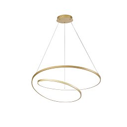 Obrázek pro produkt Závěsné svítidlo LED LIEVE zlatá 60 W 8000 lm CCT 80x 150 cm - FANEUROPE