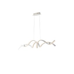 Obrázek pro produkt Závěsné svítidlo LED MYSTRAL bílá 60 W 7480 lm 4000 K 115 x 30 x 124 cm - FANEUROPE