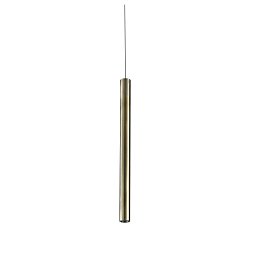 Obrázek pro produkt Závěsné svítidlo 3‑fázový systém LED BINARIO OBOE bronz hliník 3,5 W 240 lm 3000 K 185 x 2,5 cm - FANEUROPE
