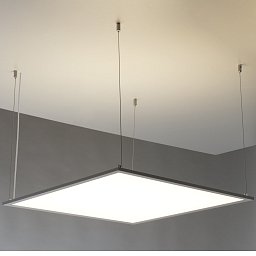 Obrázek pro produkt LED panel bílá akrylát / hliník 2 x 40 W 4000 lm 4000 K 59,5 x 59,5 x 0,9 cm - FANEUROPE