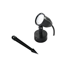 Obrázek pro produkt Venkovní reflektor LED PEG plast černá 9 W 800 lm 3000 K 11,9 x 5,3 x 6,53 cm - FANEUROPE