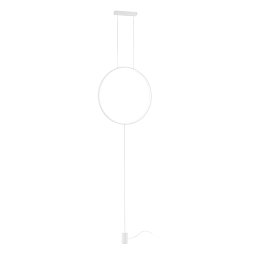 Obrázek pro produkt Stojací lampa LED PORTAL bílá 20 W 2400 lm CCT 50 x 6 x 400 cm - FANEUROPE