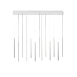 Obrázek pro produkt Závěsné svítidlo LED PYPE bílá 65 W 6110 lm CCT 107,5 x 200 cm - FANEUROPE
