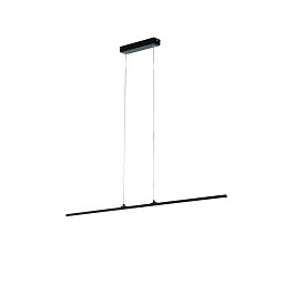 Obrázek pro produkt Závěsné svítidlo LED SHANGHAI černá 29 W 3250 lm 4000 K 100x1,2x150 cm - FANEUROPE