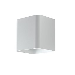 Obrázek pro produkt Venkovní nástěnné svítidlo LED BIOME bílá hliník 2x3,5W 840 lm IP54 9,5x11 cm - FANEUROPE