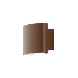 Obrázek pro produkt Venkovní nástěnné svítidlo LED BOXTER bronz hliník 2x4W 960lm CCT IP44 10x12,9x8,5 cm - FANEUROPE