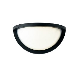 Obrázek pro produkt Venkovní nástěnné svítidlo LED DETROIT černá hliník/polykarbonát 10W 700lm 4000 K IP54 12,6x24x12 cm - FANEUROPE