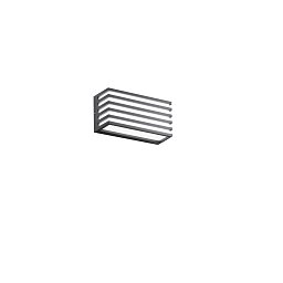Obrázek pro produkt Nástěnné svítidlo LED DUKROT hliník antracit IP54 12W CCT 3000-4000 K 220x110x110 mm - FANEUROPE