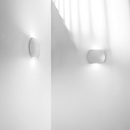 Obrázek pro produkt Venkovní nástěnné svítidlo LED ULTRASOTTILE MIURA bílá hliník 2x3W 520lm CCT IP54 12,8x16x3,5 cm - FANEUROPE