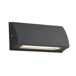 Obrázek pro produkt Venkovní nástěnné svítidlo LED SHELBY antracit hliník 4W 445lm CCT IP54 5,5x13x3,2 cm - FANEUROPE