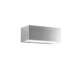 Obrázek pro produkt Venkovní nástěnné svítidlo LED TWIN nikl hliník 18W 2150lm 4000K IP54 8,5x22x10,3 cm - FANEUROPE