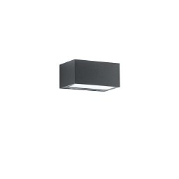 Obrázek pro produkt Venkovní nástěnné svítidlo LED TWIN antracit hliník 12W 1500lm CCT IP54 6,5x14x8,9 cm - FANEUROPE