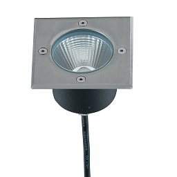 Obrázek pro produkt Pochozí venkovní svítidlo LED WALK nikl INOX 8 W 930 lm 3000 K IP67 10x10x7,78 cm - FANEUROPE