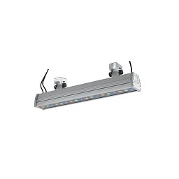 Obrázek pro produkt Venkovní reflektor LED WALLWASHER hliník 18x2 W RGB stmívatelné IP65 8,55x56,5x15,4 cm - FANEUROPE