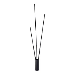Obrázek pro produkt Stojací lampa LED WANDS černá 30 W 3456 lm CCT 10x164 cm - FANEUROPE
