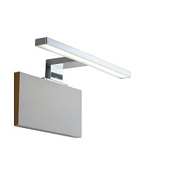 Obrázek pro produkt Nástěnné koupelnové svítidlo LED SACS chrom akrylát/plast 7 W 540 lm 4000 K IP44 4,6x30x10,3 cm - FANEUROPE