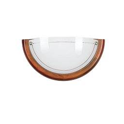 Obrázek pro produkt Nástěnné svítidlo 1010 bílá dřevo 1xE27 30x9,5x15 cm - FANEUROPE