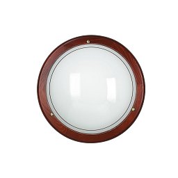 Obrázek pro produkt Stropní svítidlo 1010 bílá dřevo 2xE27 40x9,5 cm - FANEUROPE