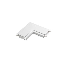 Obrázek pro produkt Příslušenství - úhlová spojka Bernini pro lištu Bernini, bílá, 5,5 x 5,5 cm - FANEUROPE