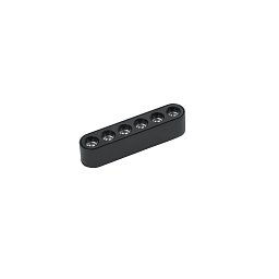 Obrázek pro produkt Systém 48 V - lineární LED svítidlo na liště Bernini, 48 V, černé, hliník/plast, 6 W, 730 lm, CCT, 2,9 x 11,5 x 2,5 cm - FANEUROPE